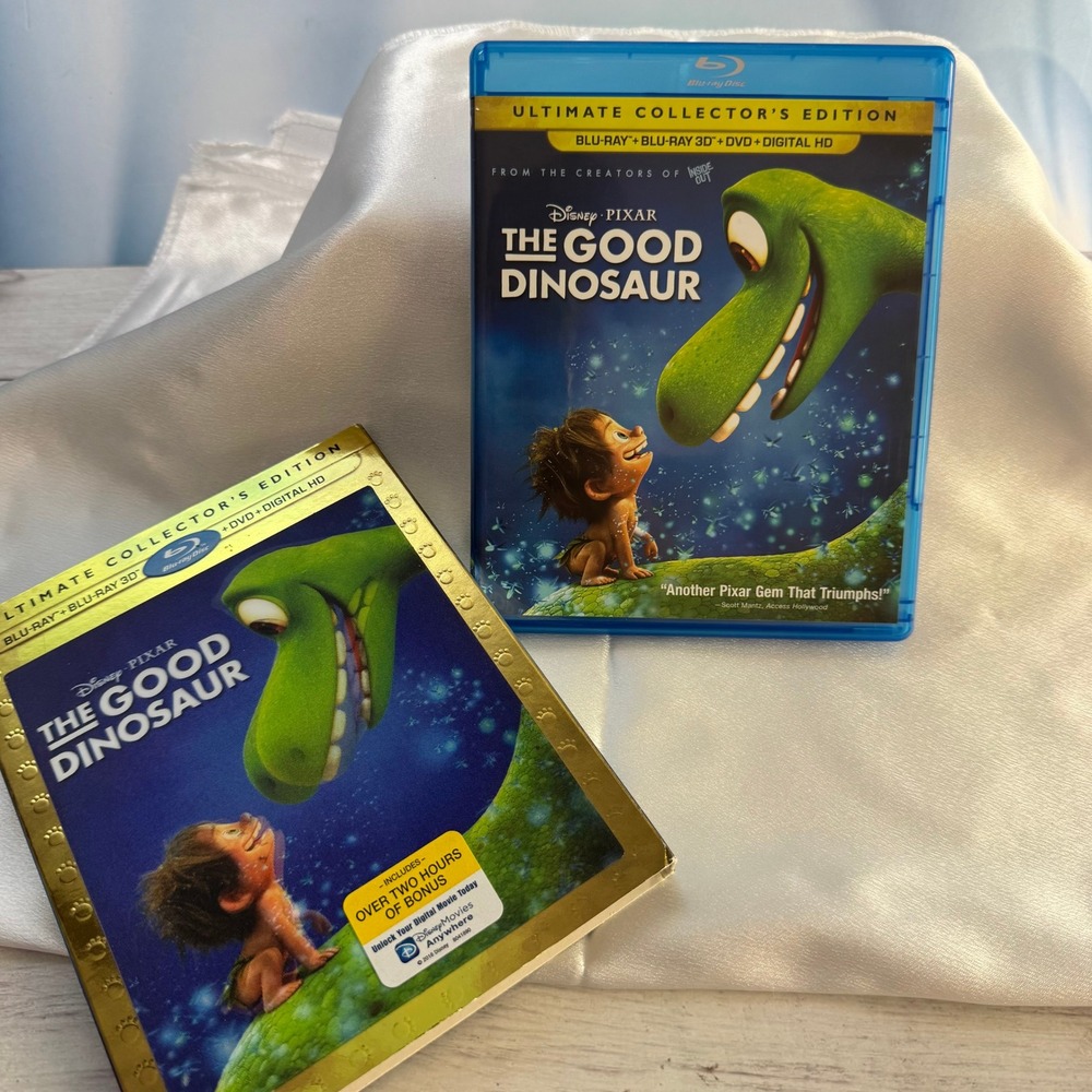 Disney Pixar The Good Dinosaur Blu-ray 3D DVD Ultimate Collector Edition Movie